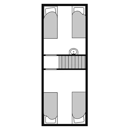 酒店 4-person Bungalow In The Holiday Park Landal Hochwald *