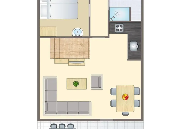 Hotel 4-person Bungalow In The Holiday Park Landal Hochwald Kell am See